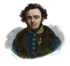 Ritratto di Joseph Paul Gaimard, naturalista francese (1796-1858) in "Portraits et histoire des hommes utile: hommes et femmes de tous pays et di tutte le condizioni, che hanno acquisito diritti al riconoscimento degli uomini" pubblicato e propagato dalla 