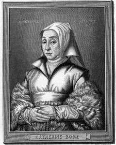 Ritratto di Katharina von Bora da Anonymous Anonymous