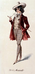 Ritratto di Marcello, da La bohème di Puccini (1892-1895) da Anonymous Anonymous