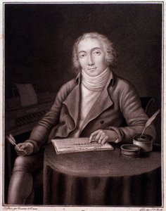 Ritratto di Nicolas Marie Dalayrac (1753-1809), compositore inglese da Anonymous Anonymous