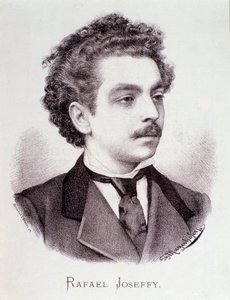 Ritratto di Rafael Joseffy (incisione) da Anonymous Anonymous