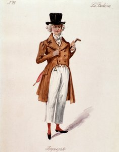 Ritratto di un bottegaio, da La bohème di Puccini (1892-1895) da Anonymous Anonymous