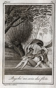 Psiche tra le onde. Incisione del 1819 in 