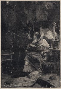 Rodrigo Borgia e Ascanio Maria Sforza Visconti (1455-1505) - incisione da 