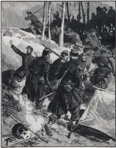 Scena del romanzo di Emile Zola (1840-1902) 