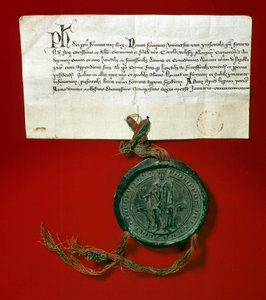 Sigillo di maestà del re Filippo IV di Francia, noto come Filippo il Bello da Anonymous Anonymous