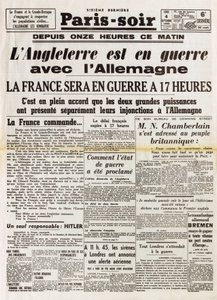 Seconda Guerra Mondiale (1939-1945) - Seconda Guerra Mondiale (WWII o WW2): Sera di Parigi del 4 settembre da Anonymous Anonymous