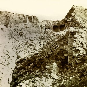 Lastra di vetro stereoscopica sulla Prima Guerra Mondiale