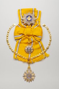 Thailandia - Ordine di Rajamitrabbhorn: set completo - placca, distintivo e pendente da Anonymous Anonymous