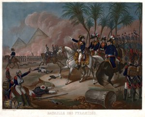 La battaglia delle Piramidi (3 termidoro An VI, 21 luglio 1798) da Anonymous Anonymous