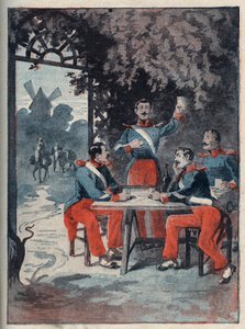 I quattro sergenti (Jean François Bories (1795-1822), Jean Joseph Pommier (1796-1822), Marius Claude Raoulx (1797-1822)) e Charles Goubin (1798-1822) di La Rochelle accusati durante la Restaurazione di voler rovesciare la monarchia e ghigliottinati nel 182