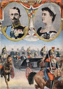 Gli ospiti di Francia: Re Gustavo V e Regina Vittoria di Svezia da Anonymous Anonymous