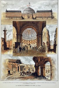 La Borsa di Parigi di Deroy, Incisione del 1887 in "Paris-Illustrous Newspaper Weekly". da Anonymous Anonymous