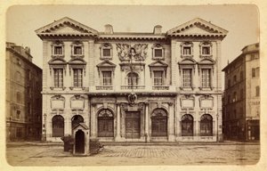 La città di Marsiglia e i suoi dintorni intorno al 1885-1890: il municipio da Anonymous Anonymous
