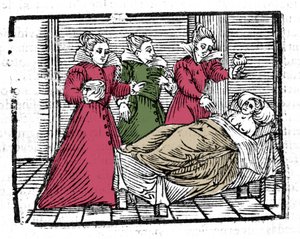 La morte della strega in "Compendium Maleficarum" di Francesco Maria Guazzo (1608) da Anonymous Anonymous