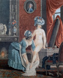 La toilette di Louis Marin Bonnet (1736-1793) da Anonymous Anonymous
