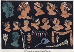 Tiare e ornamenti per la testa nell