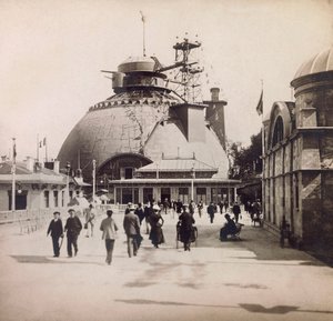 Esposizione Universale del 1900 a Parigi: Il padiglione di Creusot da Anonymous Anonymous