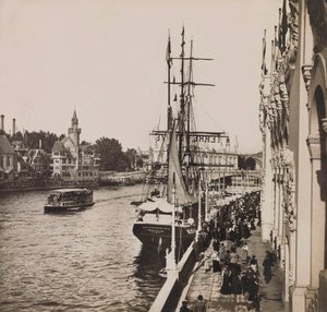 Esposizione Universale del 1900 a Parigi: Vecchia Parigi. Collezione privata da Anonymous Anonymous