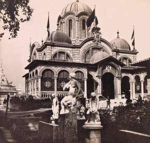 Esposizione Universale del 1900 a Parigi: Padiglione della Serbia - collezione privata da Anonymous Anonymous