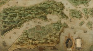 Veduta di Ambon, c.1617 da Anonymous Anonymous