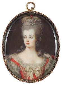 Ritratto della regina Maria Antonietta di Francia (1755-1793) da Anonymous Anonymous