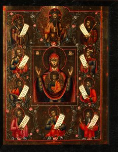 Nostra Signora di Kursk, Inizi del XIX sec. da Anonymous Russian icon painter
