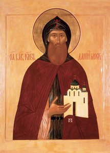 San Daniele di Mosca da Anonymous Russian icon painter
