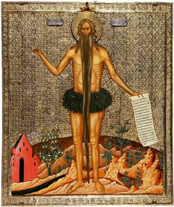 San Onofrio, 1670 da Anonymous Russian icon painter