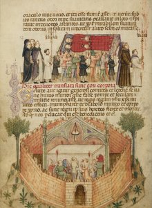 La traslazione dei corpi di Aimo e Vermondo; Il popolo milanese in preghiera all