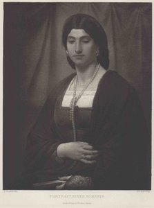 Tedesco: Bildnis einer Römerin (Nanna) Ritratto di donna (Nanna)