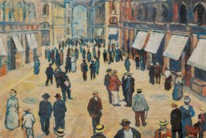 La Galleria di Milano da Anselmo Bucci