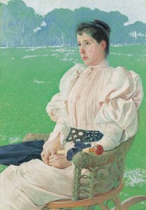 Ritratto di una signora da Anselmo Guinea