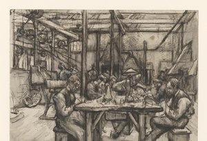 Officina nella fabbrica d