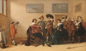 Compagnia allegra in una stanza, 1633 da Anthonie Palamedesz