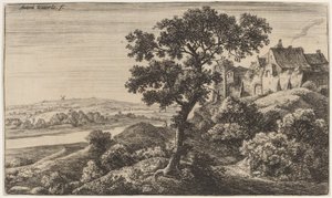 Un villaggio su una collina