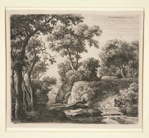 Il ponte delle tavole da Anthonie Waterloo
