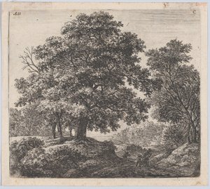 Madre e tre bambini, XVII secolo da Anthonie Waterloo