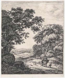 La partenza di Agar, XVII secolo
