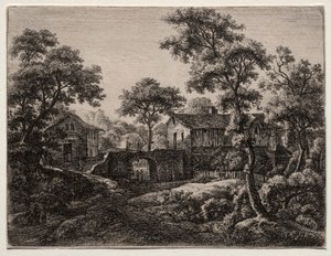 Dodici paesaggi (H.95-106): Il cancello da Anthonie Waterloo
