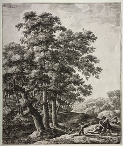 Venere e Adone da Anthonie Waterloo