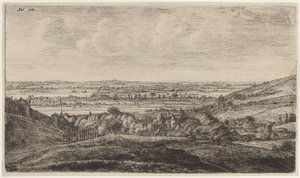 Amleto in una valle da Anthonie Waterloo and Johannes Ruischer