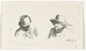 Due uomini con cappelli