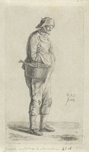 Venditore di pesce da Anthonie Willem Hendrik Nolthenius de Man