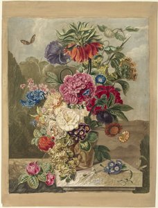 Composizione floreale da Anthonie van den Bos