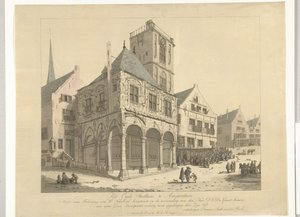 Il Vecchio Municipio di Amsterdam, 1641 Il Vecchio Municipio di Amsterdam da Anthonie van den Bos