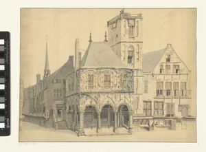 Il Vecchio Municipio di Amsterdam, 1641 da Anthonie van den Bos