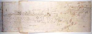 Bruges da Anthonis van den Wyngaerde