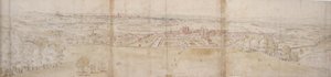 Palazzo di Greenwich e Londra da Greenwich Hill