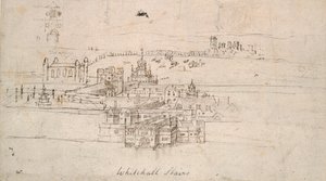 La Torre di Londra, c. 1550-1560 da Anthonis van den Wyngaerde